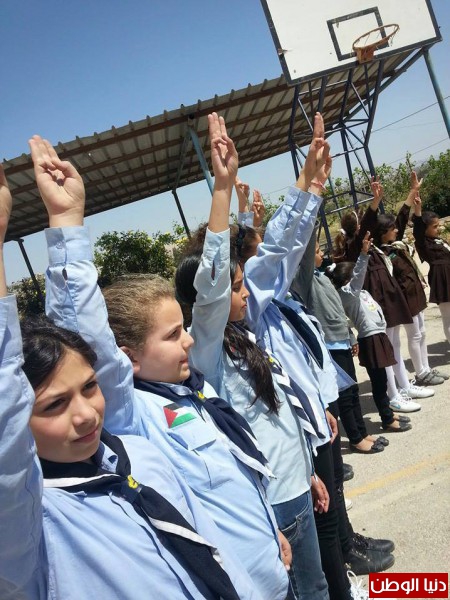 تنظيم مخيم الحرية بمناسبة يوم الاسير الفلسطيني