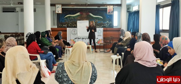 "صوتنا فلسطين" تناقش دور المؤسسات النسوية في تعزيز السلم الأهلي في مدينة جنين