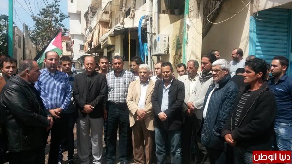 اعتصام تضامني لاتحاد لجان حق العودة في بيروت دعماً للاسرى والمعتقلين الفلسطينيين في سجون الاحتلال