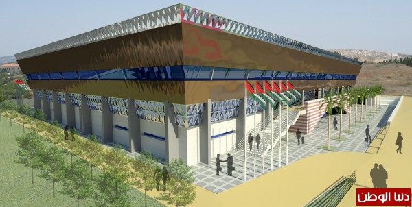 فوز تصميم مشروع الصالة الرياضية للجامعة العربية الامريكية بالمركز الاول في مسابقة عالمية بايطاليا