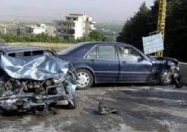 إصابة 10 مواطنين في حادثي سير بجنين