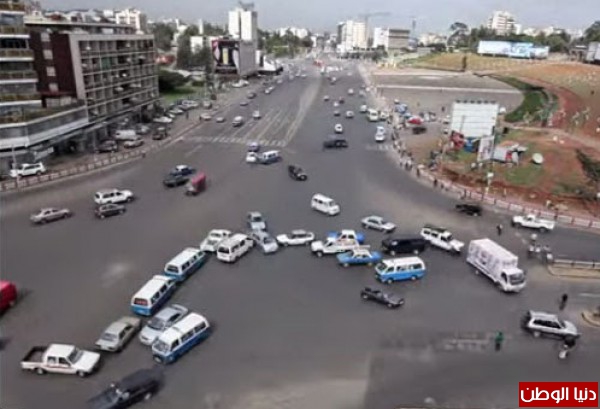 فيديو مضحك لحركة السيارات في اثيوبيا بدون اشارات ضوئية
