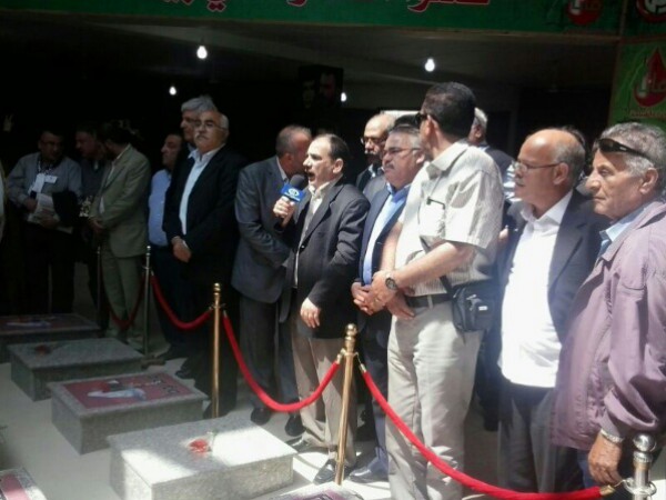 وفد المنتدى العربي الدولي لهيئات دعم اسرى الحرية في سجون الاحتلال جال في قانا ومخيم البرج الشمالي