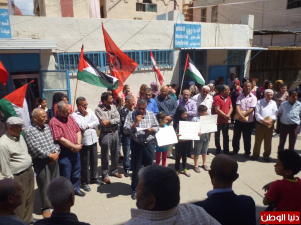 اعتصام ومذكرة من الجبهة الديمقراطية لتحرير فلسطين للانروا بمناسبة الاول من ايار