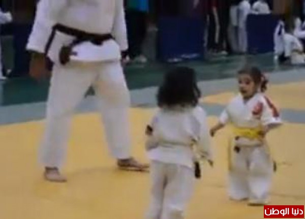 أصغر لاعبات الكراتيه