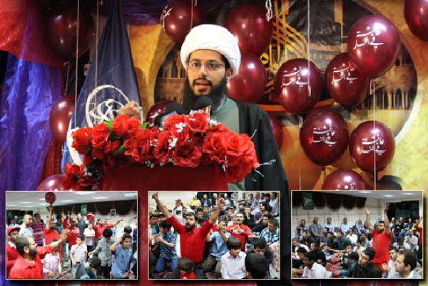 أساء لعائشة أم المؤمنين.. بالصور.. ياسر الحبيب يبث خطبه الموجّهة ضد "السنة" من داخل كنيسة انجيلية