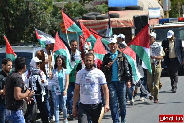 مسيرة العودة باتجاه الناقورة في ذكرى الـ66 للنكبة