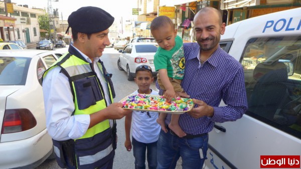 الشرطة تهنأ المواطنين بحلول ذكرى الاسراء و المعراج في طوباس