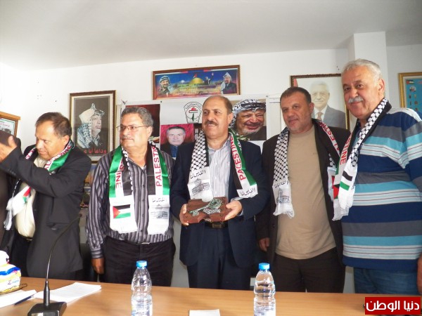 ندوة سياسية في ذكرى النكبة في البص حاضر فيها عضو المجلس الوطني الفلسطيني تيسير نصرالله