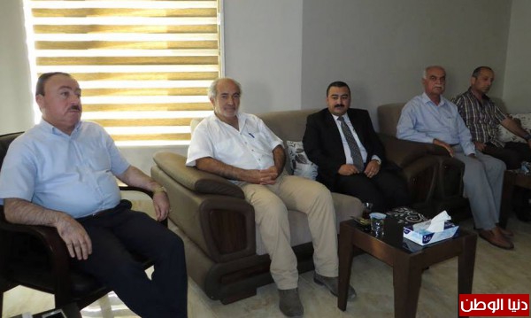 زيارة الشاعر الأديب بدل رفو الى الهيئة العليا لمركز لالش في دهوك