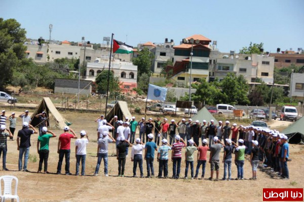 مفوضية كشافة ومرشدات محافظة الخليل تشارك في المخيم الكشفي الشرطي الفلسطيني الأول في سلفيت