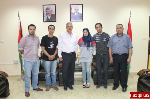 محافظ سلفيت يلتقي وفدا من مؤسسة الحلم الفلسطيني