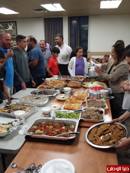 إفطار جماعي في "البيت الفلسطيني"  بـ كندا