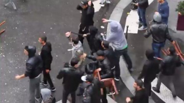 مشاجرات عنيفة بين مؤيدي فلسطين وإسرائيل في باريس