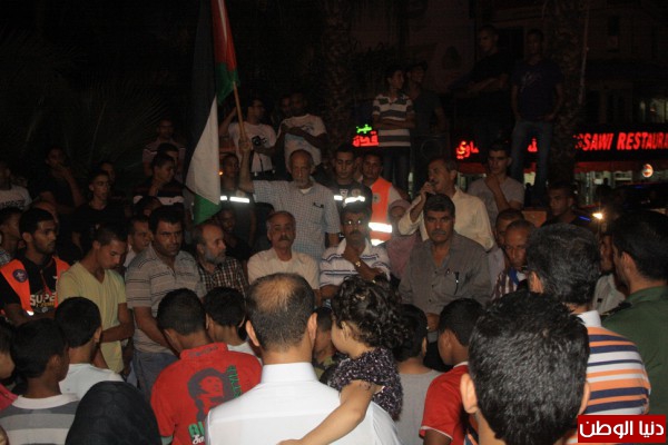 وقفة تضامنية مع اهلنا في قطاع غزة الجريح في اريحا