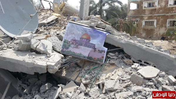 استهداف منزل مواطن من عائلة "أبو طير" شرق خانيونس