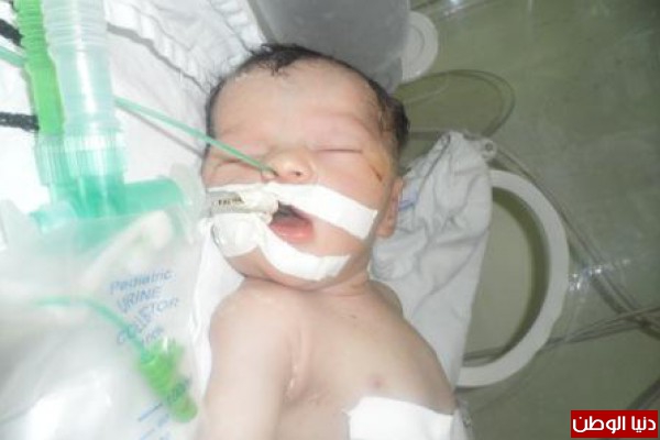 وفاة الرضيعة "شيماء" التي خرجت من رحم أمها بعد استشهادها في غارة اسرائيلية قبل يومين-صور