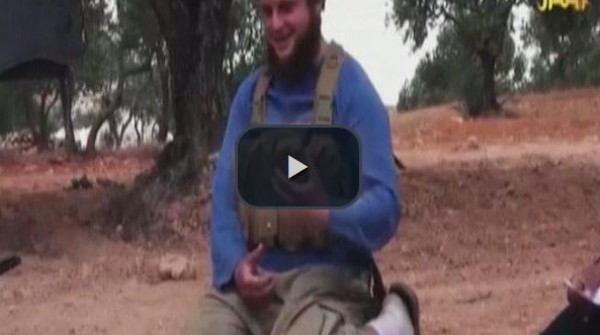 أول فيديو يظهر فيه الانتحاري "أبو هريرة" الأميركي