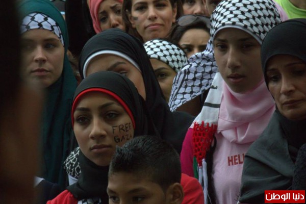 مسيرة حاشدة تجوب شوارع أورهوس تنديداً بالعدوان الاسرائيلي