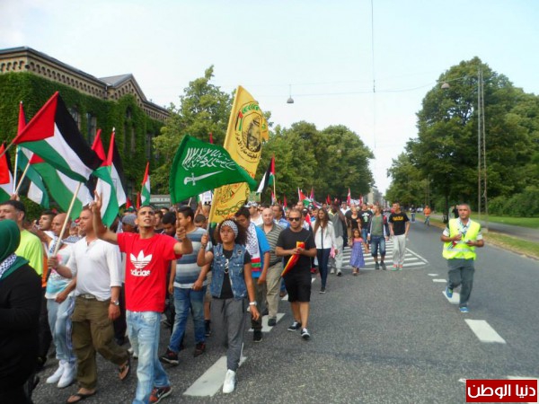 الدنمارك: مسيرة حاشدة تجوب شوارع أورهوس تنديداً بالعدوان الاسرائيلي