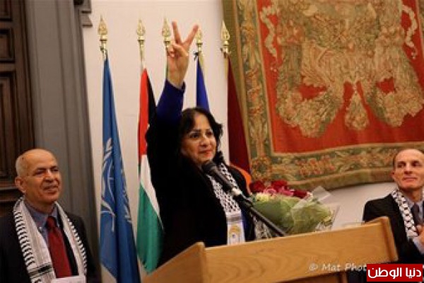 سفيره فلسطين مي كيله لدى ايطاليا توجه نداءا للرئيس نابوليتانو بالتدخل من اجل وقف المجازر في غزه