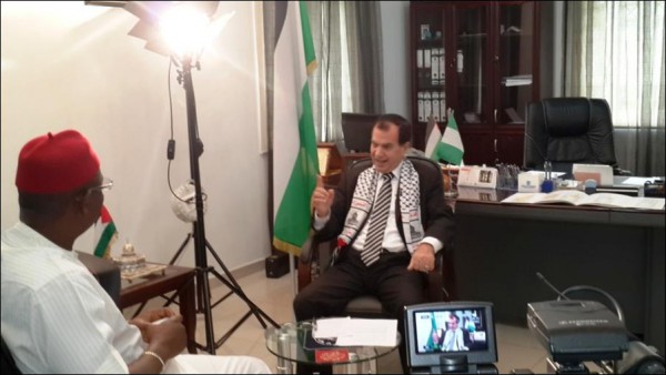 مناظرة بين سفيرنا في نيجيريا وسفير اسرائيل