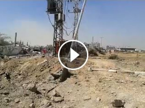 فيديو: زلزال خزاعة بخانيونس