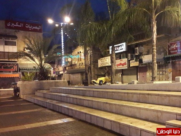 بلدية طولكرم تقوم بأعمال تجميل وتأهيل منطقة ميدان  جمال عبد الناصر