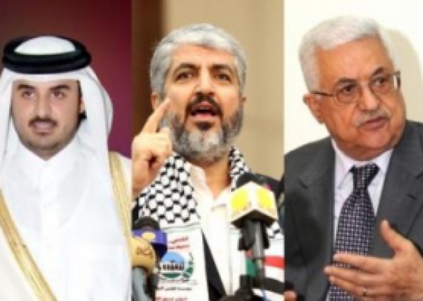اجتماع ثلاثي بين الرئيس ومشعل وامير قطر