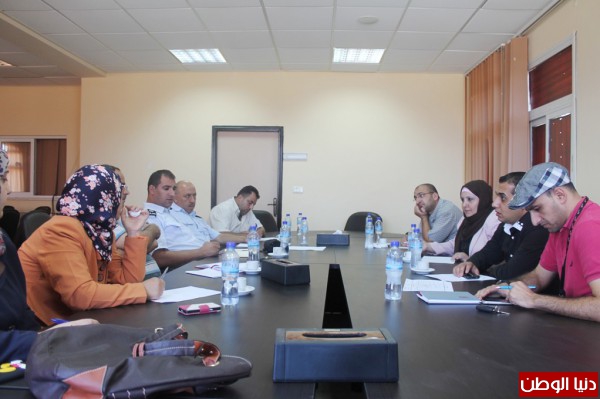 لجنة مكافحة الانحراف السلوكي تجتمع في محافظة سلفيت