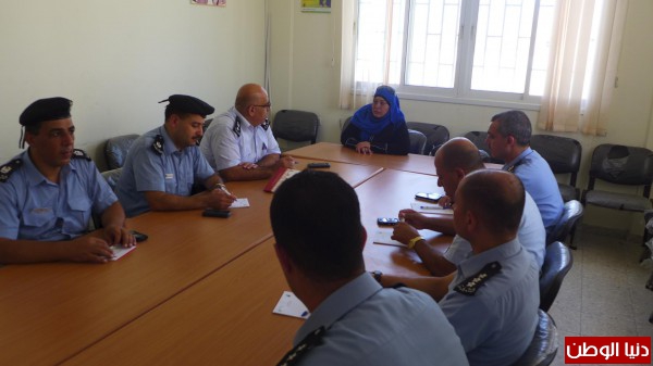 المركز المجتمعي "أمل" للمحافظات الشمالية يستضيف مديرية الشرطة في محافظة طولكرم