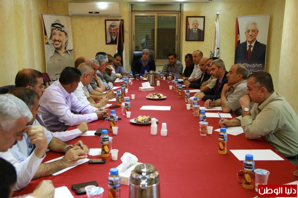 تنفيذي محافظة رام الله والبيرة يشيد بالطاقات التي بذلت من فعاليات المحافظة دعما لغزة