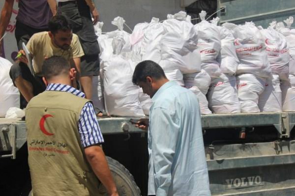 أبو اللبن: الهلال الأحمر الامارتي قدم مساعدات بقيمة 6 مليون دولار والعطاء مستمر