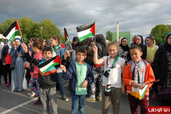 الدنمارك: احتفال بوقف العدوان الاسرائيلي الغاشم على غزة في أورهوس