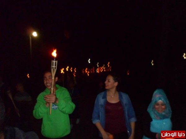 الدنمارك: مسيرة بالمشاعل لضحايا غزة .. صور