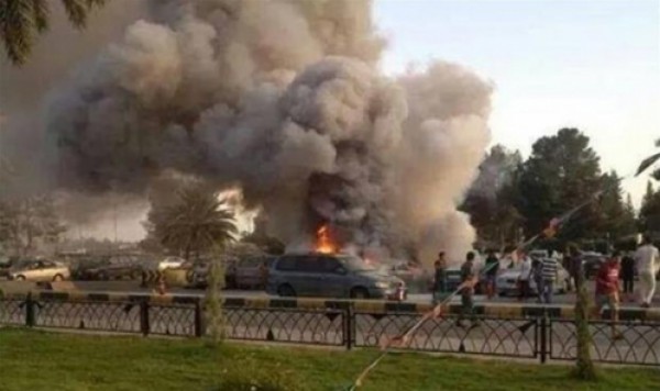 قوات عمليات فجر ‫‏ليبيا‬ تقتحم مقر السفارة الاميركية في العاصمة الليبية طرابلس