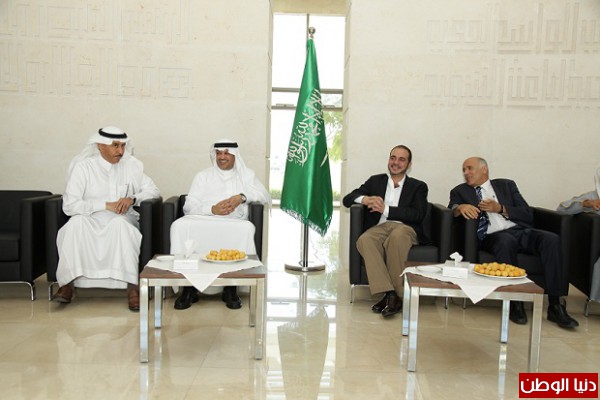 السفير السعودي بالأردن يقيم حفل غداء على شرف رئيس اتحاد اللجان الأولمبية الوطنية العربية والوفد المرافق له