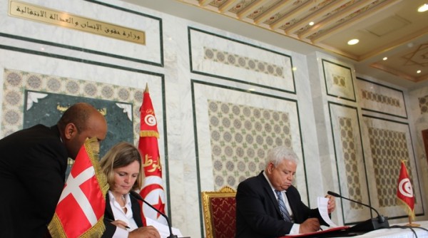 وزير العدل التونسي يشيد بالشراكة الدنماركية التونسية في مجال حقوق الإنسان