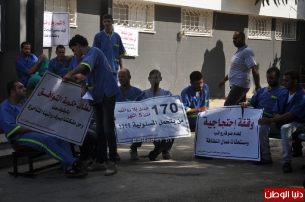 بسبب إضراب عمال النظافة…مستشفيات الأطفال في قطاع غزة مهددة بالتوقف