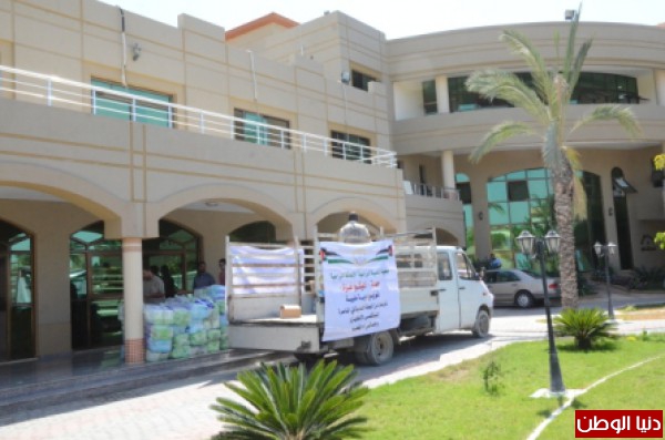 الإغاثة الزراعية تقدم مساعدات طبية لمستشفيات قطاع غزة
