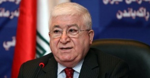 رئيس العراق: كان من الضرورى مشاركة إيران فى مؤتمر باريس للتصدى لداعش