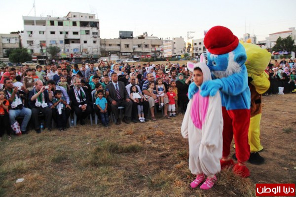 نادي الصحفي الصغير ينظم حفلاً ترفيهياً للأطفال وأسرهم في غزة