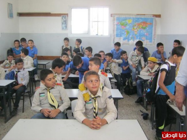 الدفاع المدني يعقد محاضرات في السلامة العامة ل 40 من طلاب مدرسة كفرذان بجنين