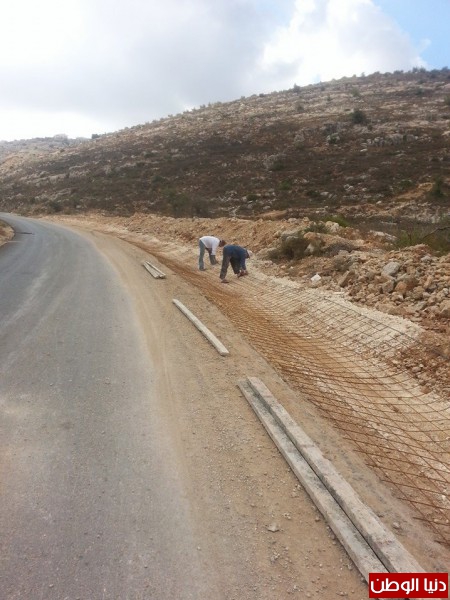جولة ميدانيه لوزارة الأشغال على المشاريع في شمال غرب القدس