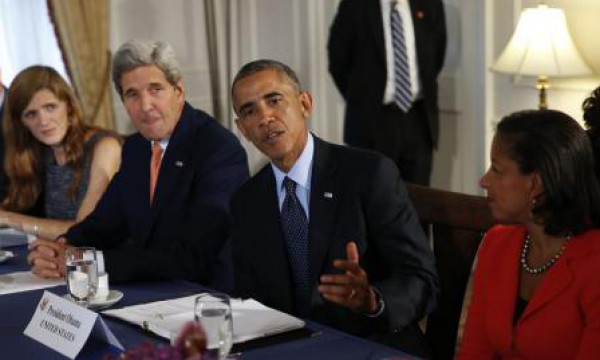 أوباما يجتمع مع كبار مساعديه لمناقشة تهديد الدولة الإسلامية