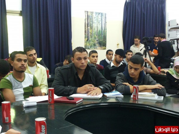 جامعة فلسطين تنظم ورشة عمل بعنوان الدور الوطني للإعلام الفلسطيني ابان العدوان الأخير على قطاع غزة