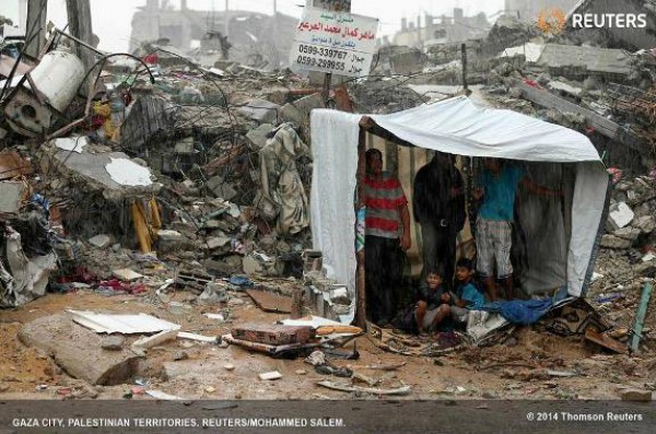 أصحاب المنازل المدمرة في غزة بانتظار أموال الدول المانحة لإعادة اعماره