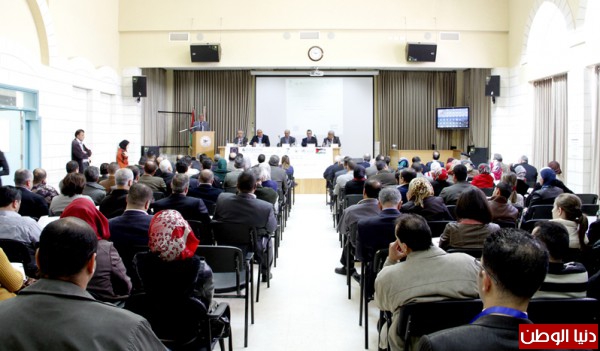 مؤتمر مشروع تخفيف مخاطر الزلازل في فلسطين في جامعة النجاح يوصي بضرورة عمل كود خاص بالبنية التحتية