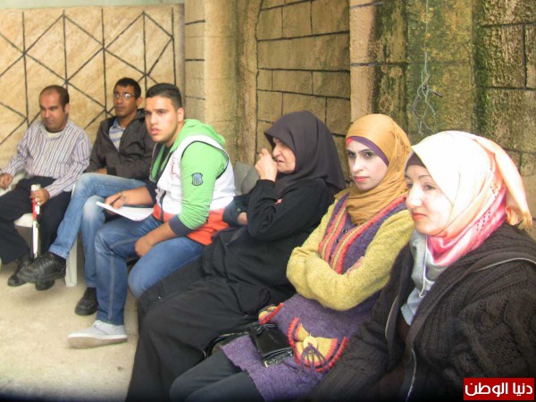 الهلال الأحمر ينظم ورشة " تغيير السلوك" مع جمعية أصدقاء الكفيف بقلقيلية