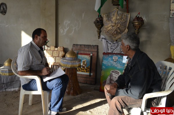 الفنان محمد احمد عمران يتحدث عن الفن التركيبي وعن المصاعب التي يواجهها الفنان الفلسطيني